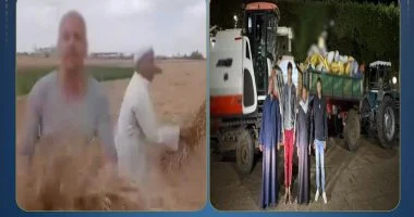 انتقام “الأرض” في الشرقية.. سقوط متهم سرق محصول جاره بسبب خلافات قديمة