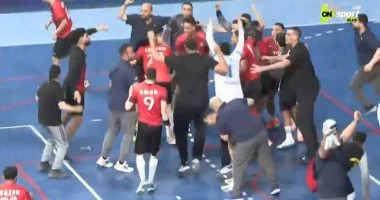 الأولمبى يهزم الزمالك ويتأهل لمواجهة الأهلى بنهائي كأس مصر لكرة اليد