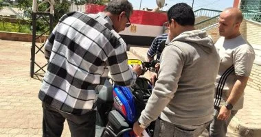محافظ المنوفية يتابع جهود تنفيذ إجراءات تكويد مركبات الإسكوتر الكهربائي