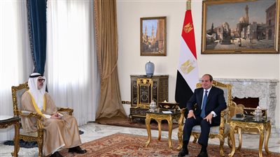 الرئيس السيسي يستقبل وزير خارجية الكويت الشقيقة