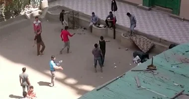 إصابة طالبين خلال مشاجرة داخل مزرعة بالواحات البحرية
