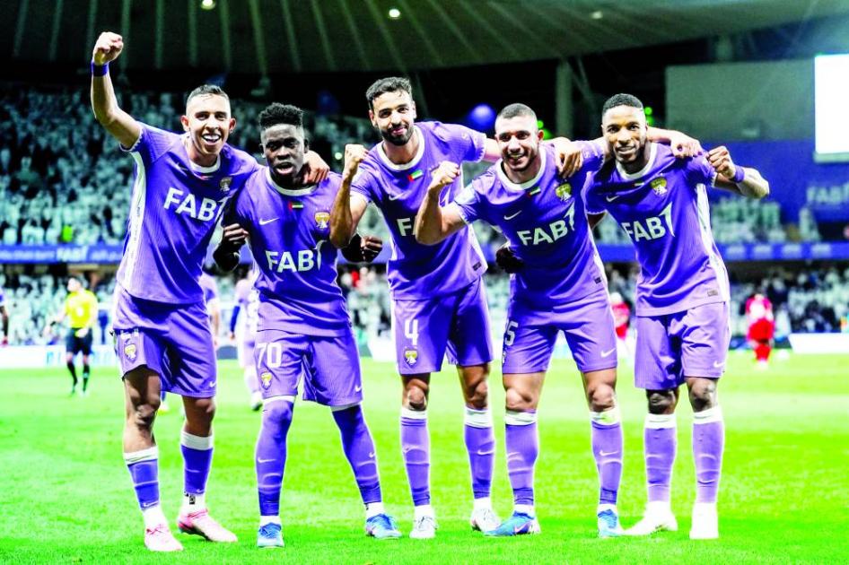 العين يحسم القمة الكبيرة ويقترب من الدرع الخامسة عشرة