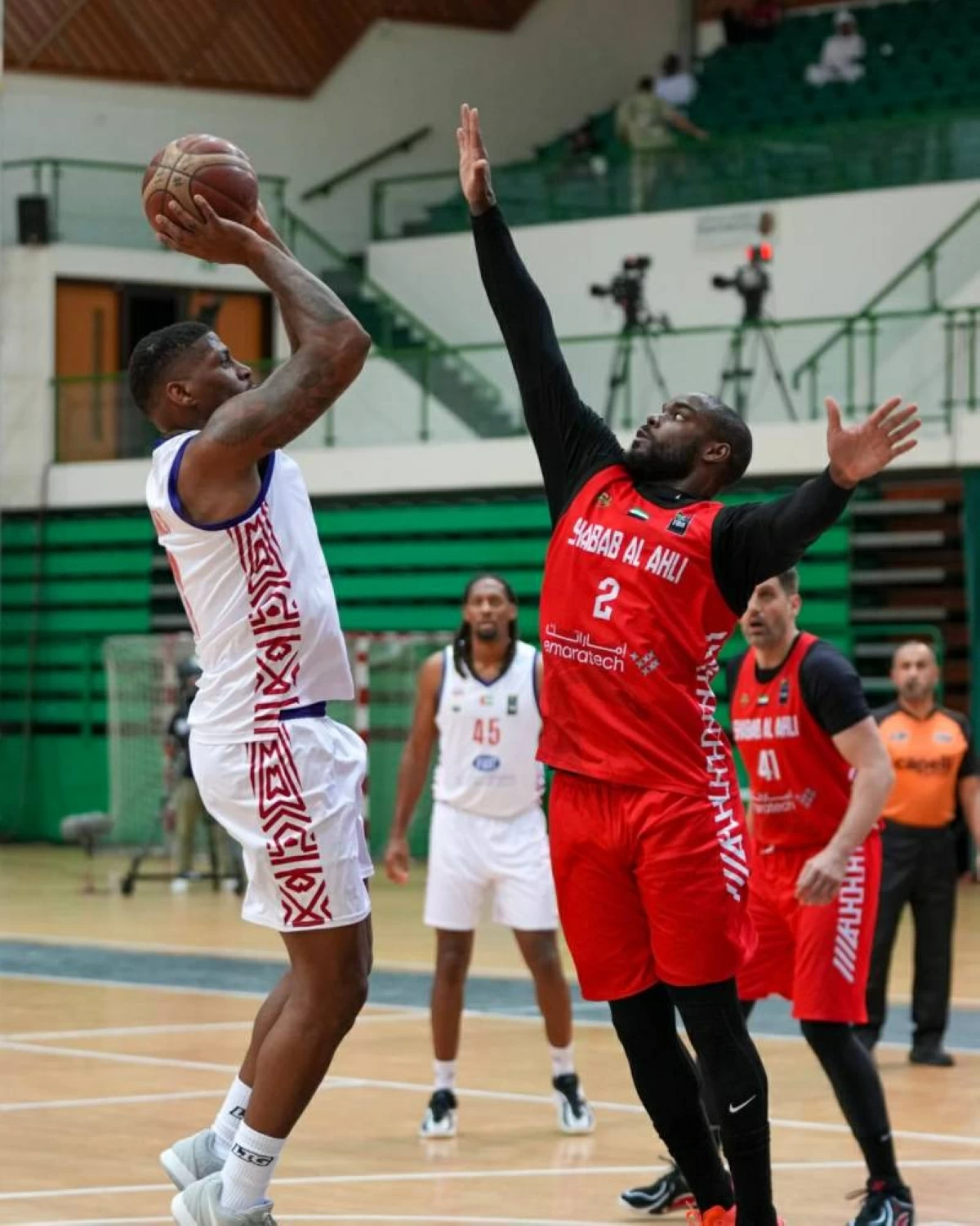 ستاد الاهلي :  شباب الأهلي والنصر يضربان موعداً في نهائي كأس السلة