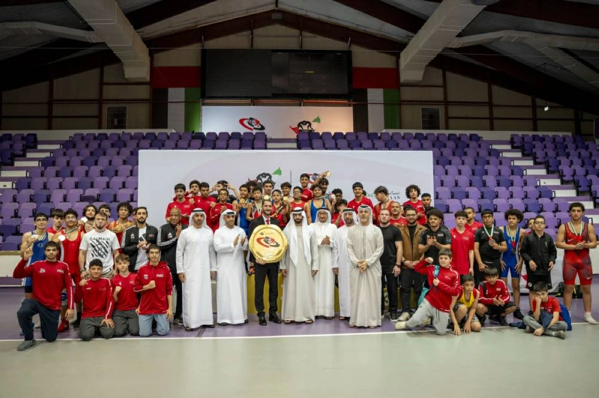 ستاد الاهلي :  «الفجيرة للفنون القتالية» يتوّج بطلاً لدوري المصارعة