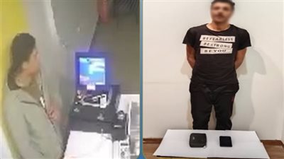 القبض على المتهم بسرقة حقيبة وهاتف محمول من محل بالغربية