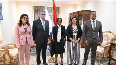 رئيس لجنة حقوق الإنسان بمجلس النواب يستقبل أمين مظالم جنوب أفريقيا