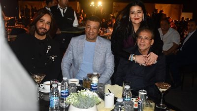 شاليمار شربتلي تخطف الأنظار في أحدث ظهور برفقة زوجها خالد يوسف| صور