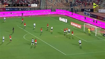 مصر وروسيا : ملخص نتائج وأهداف المباراة الودية بعد 50 دقيقة