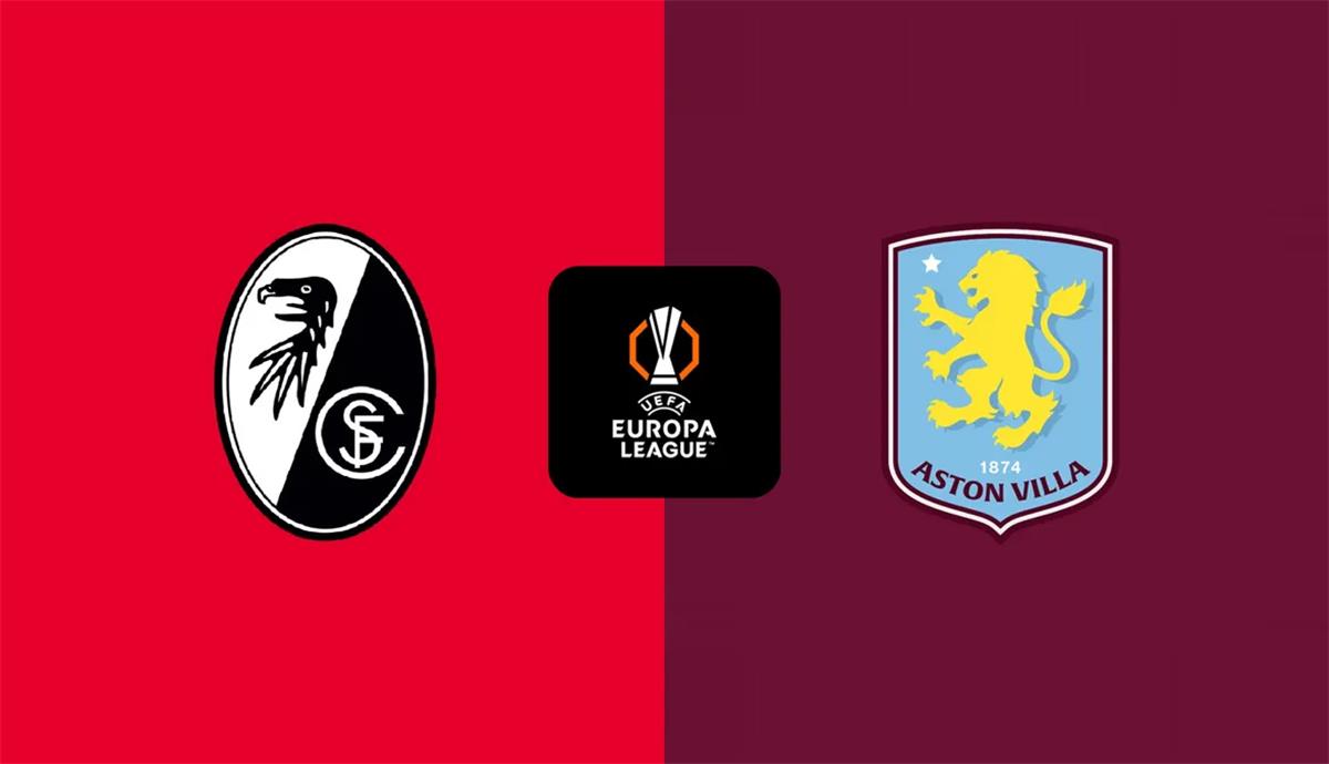 توقيت وناقل مباراة أستون فيلا ضد فرايبورج في نهائي الدوري الأوروبي مع اسم المعلق