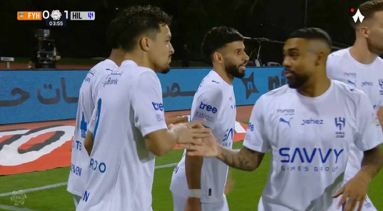 ملخص أهداف مباراة الهلال ضد الفيحاء في الدوري السعودي الممتاز