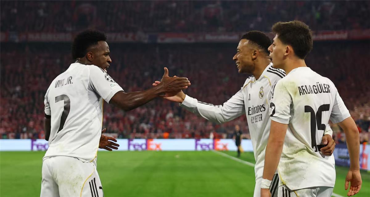 ريال مدريد يعلن موقفه النهائي من صفقة مبابي وفينيسيوس لمورينيو