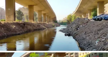 انتشال جثة شاب غرق في ترعة المريوطية بالعياط