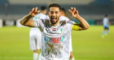 النحاس يدرس اختيار المهاجم بين محمد الشامي ومنذر طمين لمواجهة الأهلي في صفوف المصري