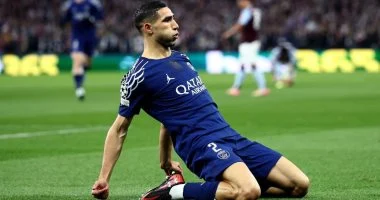 البايرن ضد بى إس جى.. أشرف حكيمى يغيب عن قائمة الباسجى بدورى الأبطال