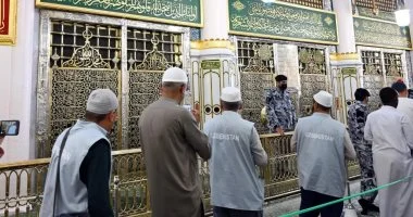 انطلاق تفويج الحجاج المصريين لزيارة الروضة الشريفة في أجواء روحانية مميزة