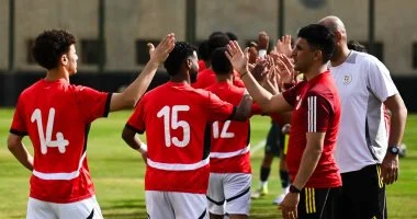 منتخب مصر للشباب يستكمل استعداداته لمباراة ودية أمام عمان