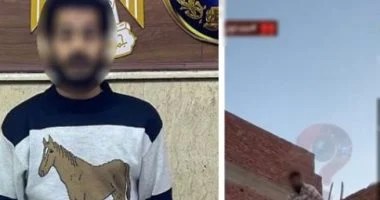 اشتباك بين عاطل ونجار على سطح بسبب موقف سيارة بالعربية في عين شمس
