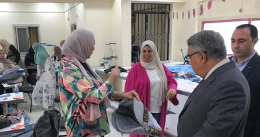 محافظ الدقهلية يزور مركز تدريب علوم الحاسب وتكنولوجيا المعلومات بشارع بورسعيد