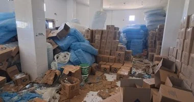 مصادرة 58 ألف عبوة مياه معدنية غير موثقة في مصنع غير مرخص ببلطيم
