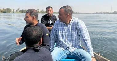 غواصو مياه قنا يشاركون في عمليات البحث عن شابين مفقودين بحادث نجع حمادي