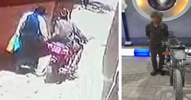 كاميرات المراقبة توثق القبض على متحرش بالدراجة في شوارع سوهاج بعد ترويع فتاة