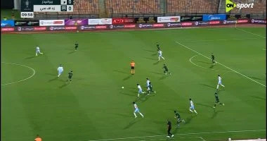 بيراميدز يتفوق على زد بهدف نظيف في الشوط الأول لنهائي كأس مصر
