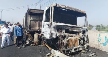 محافظ الدقهلية يصدر قراراً فورياً برفع سيارة نقل محملة بالبنجر من الطريق الدولي الساحلي