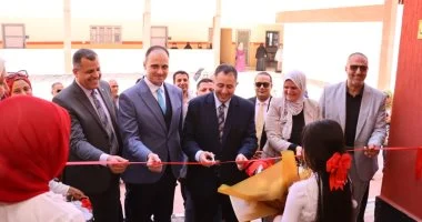 افتتاح محطات صرف صحي ومدرسة حديثة في دمياط ضمن مشاريع العيد القومي