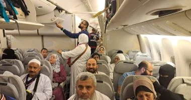 وصول دفعة جديدة من حجاج الجمعيات الأهلية بالقليوبية إلى الأراضي المقدسة لأداء فريضة الحج