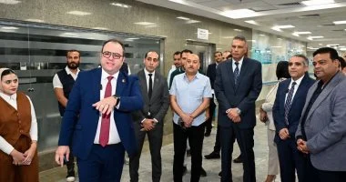 افتتاح وحدة القسطرة القلبية بمجمع الفيروز الطبي في طور سيناء على يد محافظ جنوب سيناء