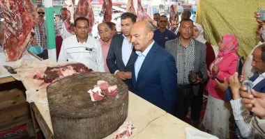 محافظ السويس يعلن إنشاء شادر لحوم بأسعار مدعمة في مدينة السلام 2