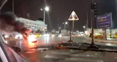 اشتباكات جماهير الاتحاد الليبي تحولت إلى حرق مقر الحكومة احتجاجًا على مباراة في الدوري (فيديو)