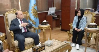 محافظ الغربية يهنئ سلمى أشرف على تحقيق المركز الثاني عالمياً في مسابقة ISEF