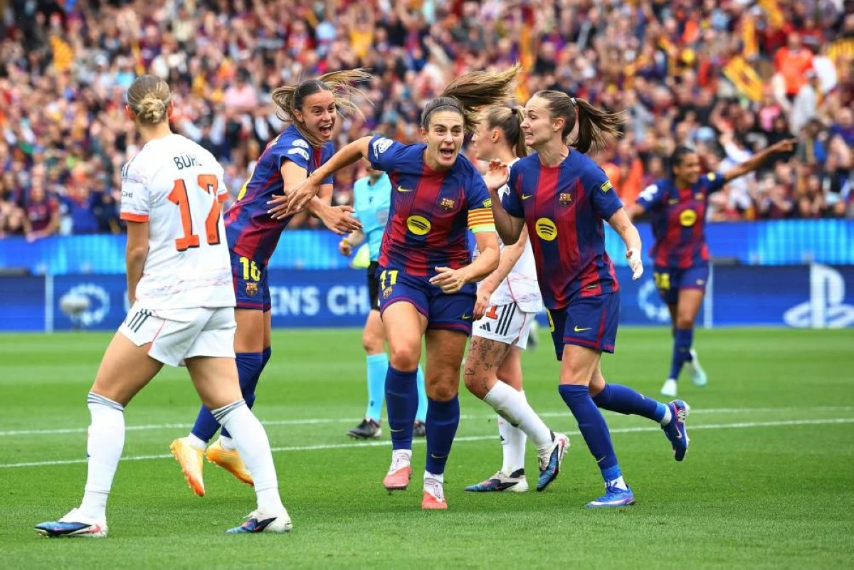 سيدات برشلونة إلى نهائي أوروبا