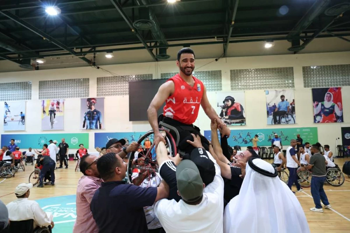 الثقة للمعاقين يحقق فوزًا مهمًا على دبي في دوري كرة السلة على الكراسي المتحركة