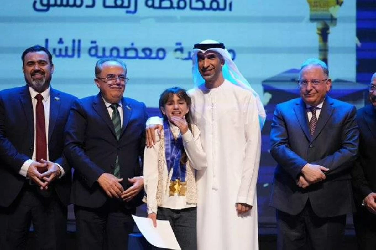 ثاني الزيودي يكرم الفائزين في تحدي القراءة العربي لسوريا