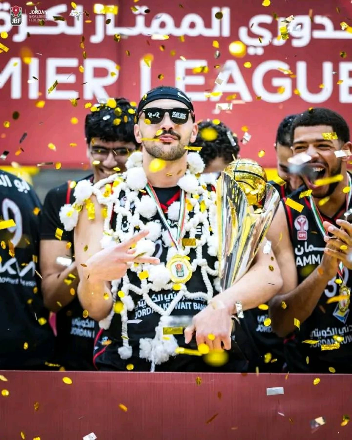 اتحاد عمان يتوج بلقب دوري السلة الأردني للموسم الحالي