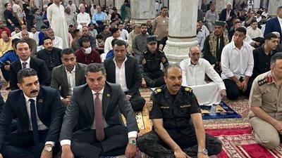 النائب مجدي البري يشارك أهالي الغربية تهاني عيد الاضحى بحضور محافظ المحافظة