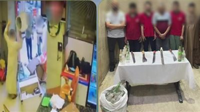 بسبب ركنة سيارة.. ضبط المتهمين بالتشاجر بالأسلحة البيضاء أمام مطعم في حلوان