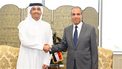 وزير الخارجية يستقبل رئيس مجلس الوزراء وزير خارجية قطر.. والمفاوضات الأمريكية الإيرانية على طاولة المناقشات