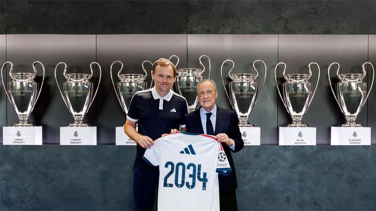 رسميًا .. ريال مدريد يجدد تعاقده مع أديداس