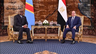 تفاصيل لقاء الرئيس السيسي ورئيس الكونغو الديمقراطية