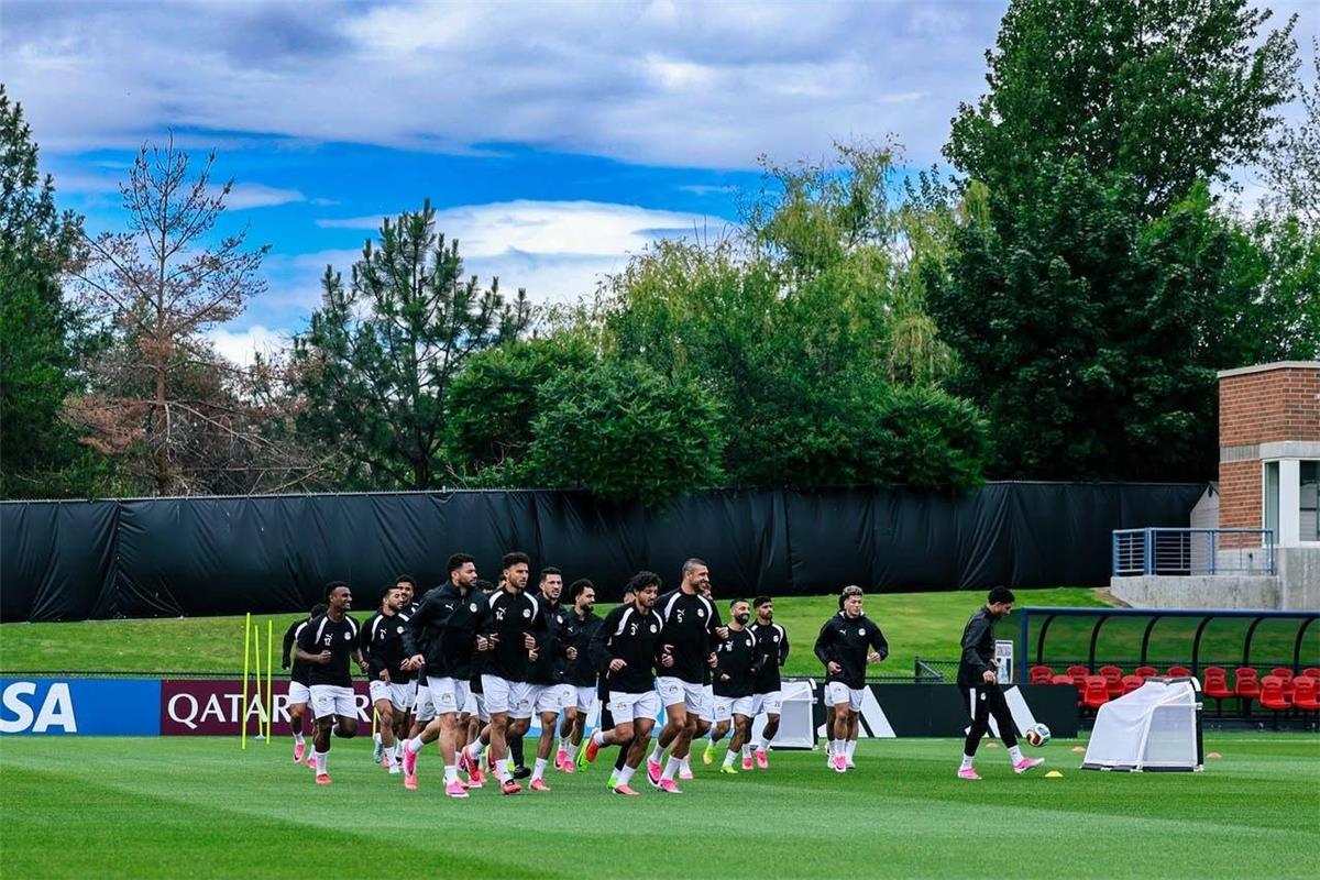 منتخب مصر يواصل تدريباته بملعب جوانزاجا استعداداً لمواجهة بلجيكا في كأس العالم