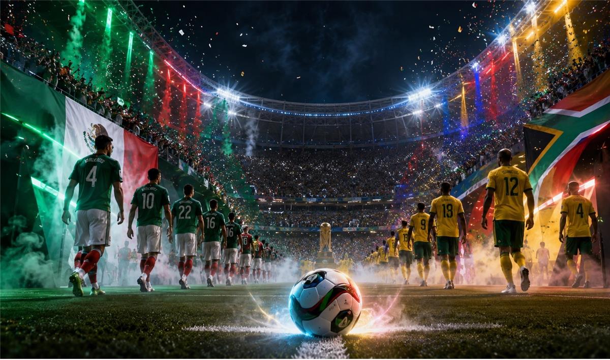 قناة مفتوحة تعلن إذاعة مباراة المكسيك وجنوب إفريقيا في افتتاح كأس العالم 2026
