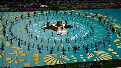 تامر حسني يشعل الحفل ومشاركة فنية قوية.. ماذا حدث في افتتاح كأس العالم أمس؟