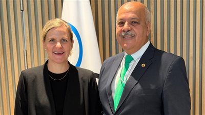 حازم حسني يبحث تطوير الرماية مع اللجنة الأولمبية الدولية