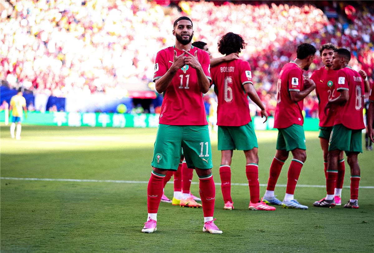 أعلى لاعبي المغرب تقييمًا في مباراة البرازيل بـ كأس العالم