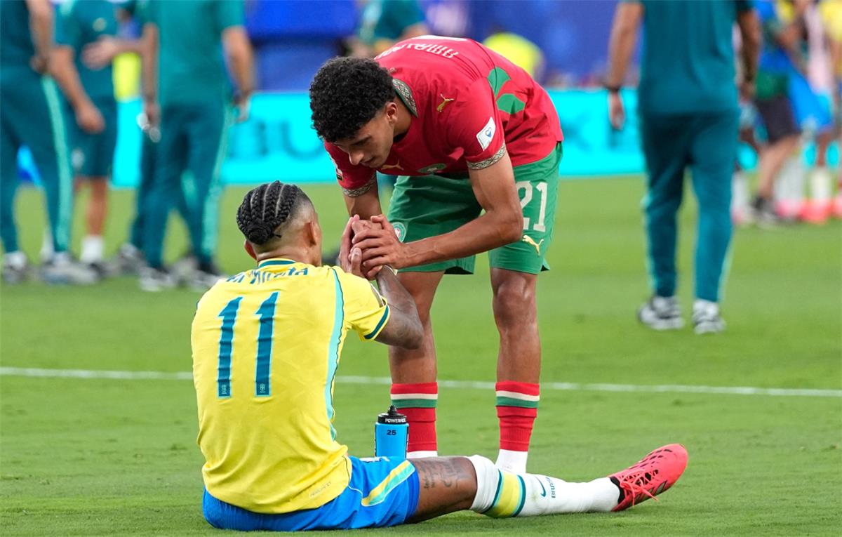 بالأرقام.. المغرب يهيمن على التقييم الأعلى أمام لاعبي البرازيل