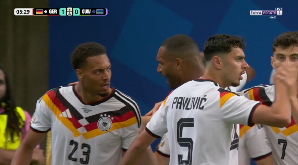 اهداف المانيا وكوراساو في كأس العالم