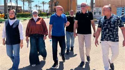 محمد فريد شوقي يتفقد منشآت بورسعيد والإسماعيلية